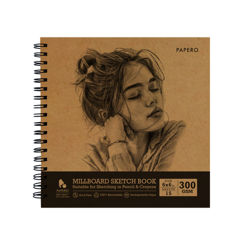 Artistic Girl | Millboard Sketchbook