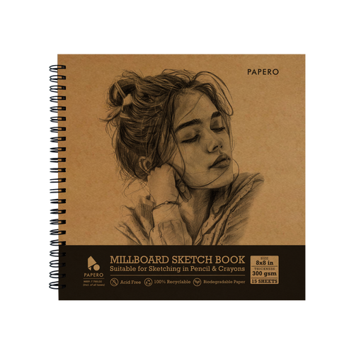 Artistic Girl | Millboard Sketchbook