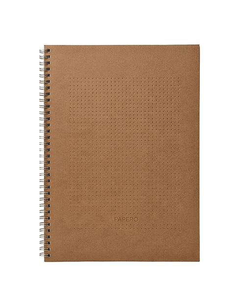 Classic Kraft Dot | Dot Grid Notebook