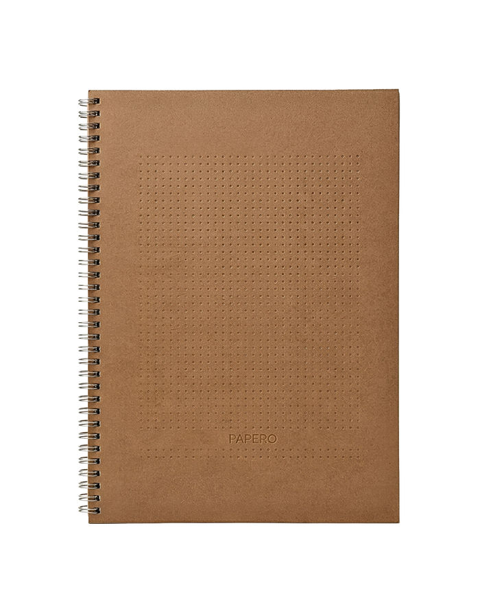 Classic Kraft Dot | Dot Grid Notebook
