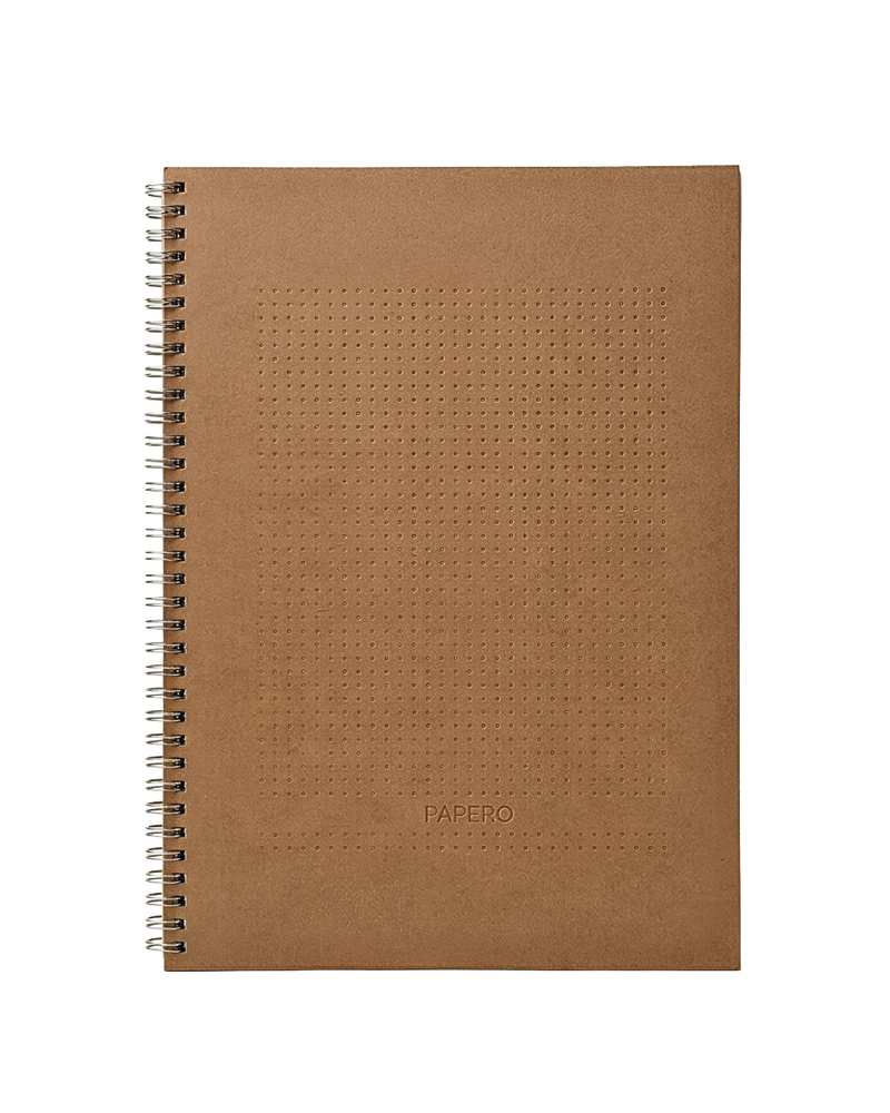 Classic Kraft Dot | Dot Grid Notebook