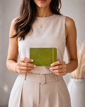 PU Watercolor Handbook – Green | 9 x 14 cm 5